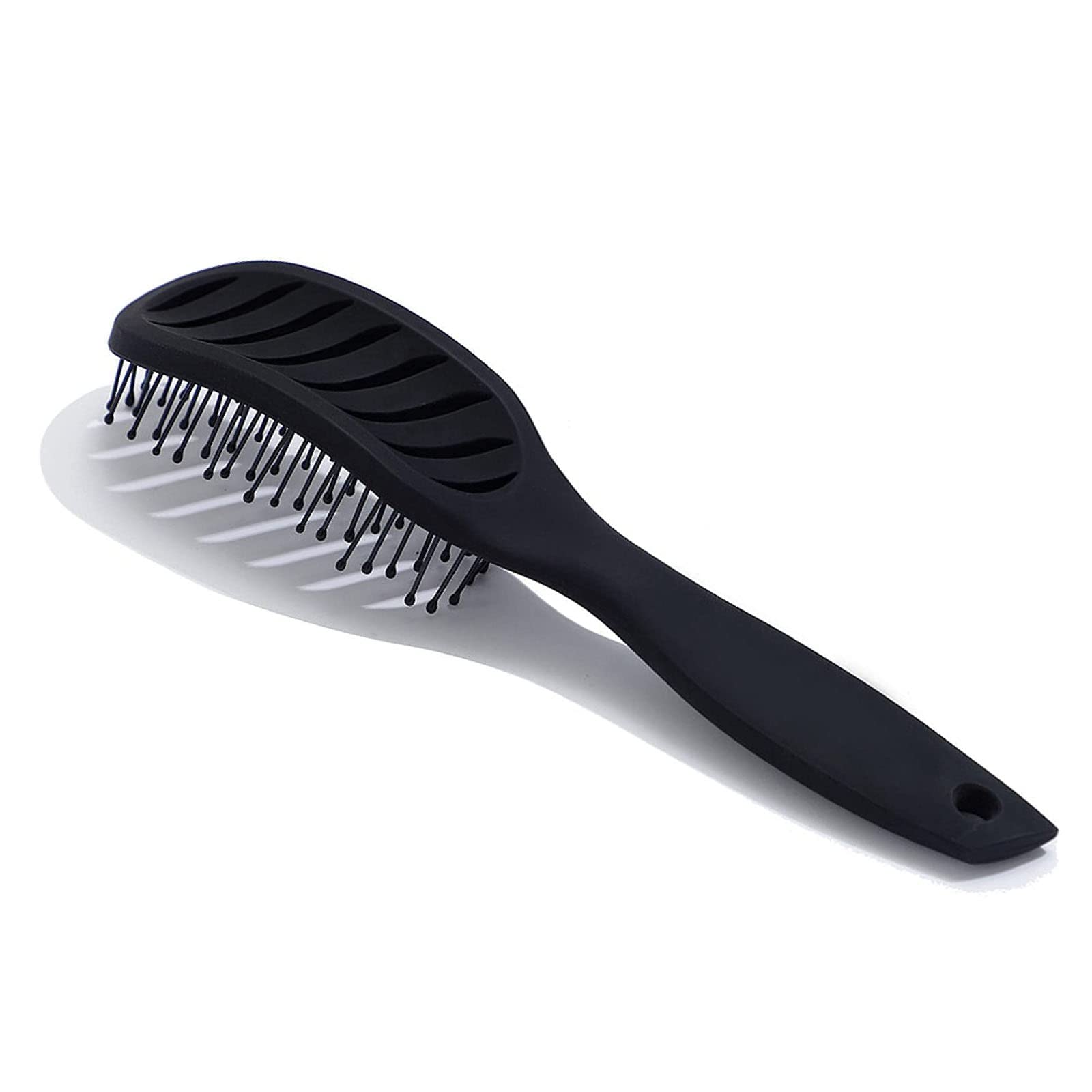 **Premium Vent Hair Brush for Men & Women - Detangling Wet & Dry Hair with Massage Comfort - Ideal for All Hairstyles, Travel & Salon Use**