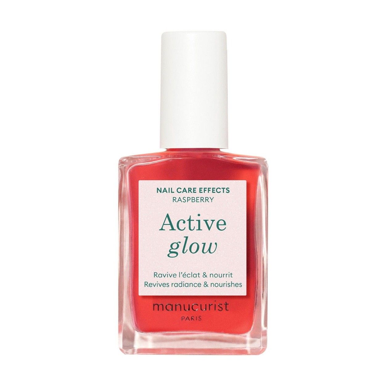 Manucurist Active Glow Nail Polish - Vegan & Non-Toxic Nail Care for Healthy, Shiny Nails | Perfect for Daily Wear, Special Occasions & At-Home Manicures