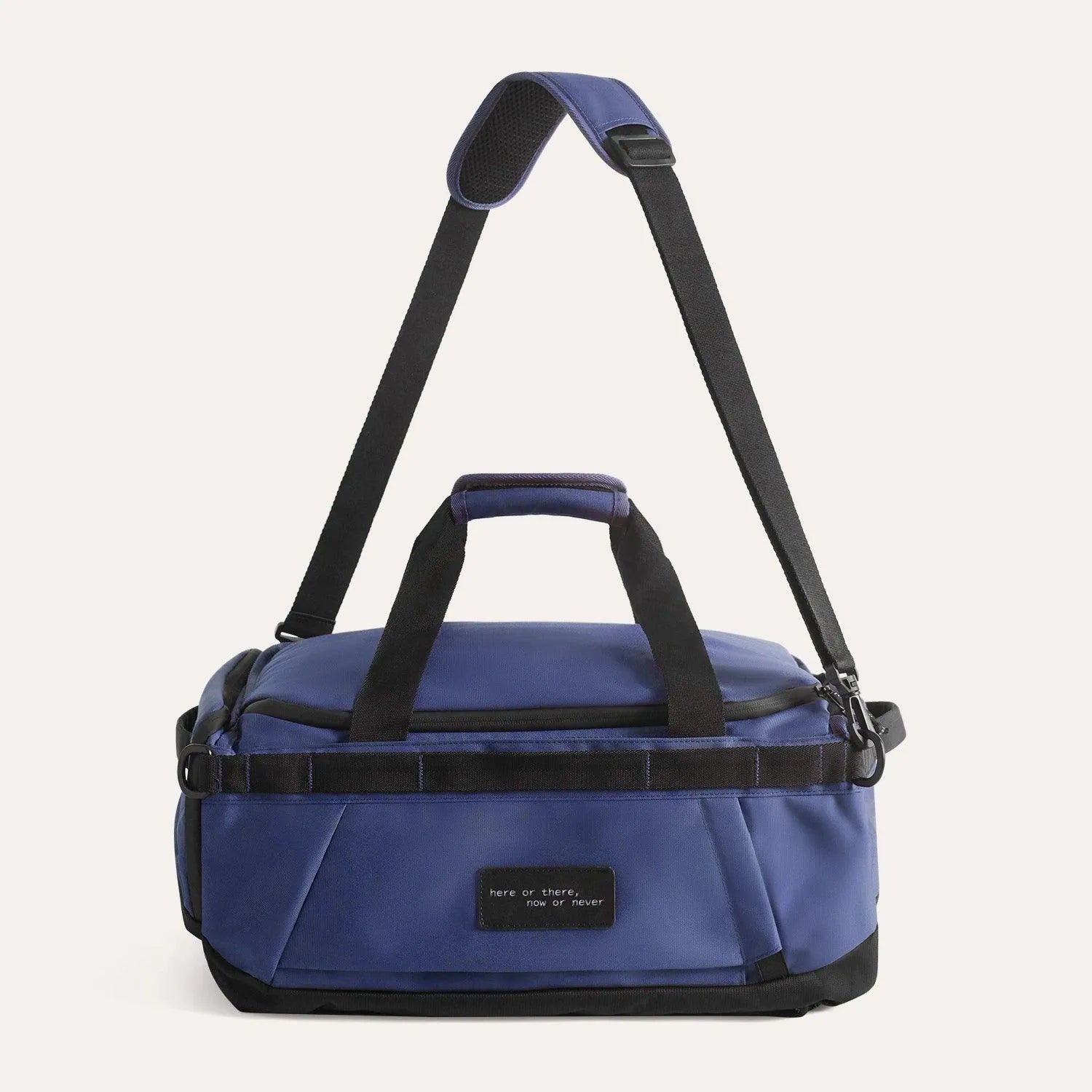Paz 43L Duffle Backpack - Waterproof Travel Duffel Bag with Shoulder Strap for Gym, Camping & Weekend Getaways