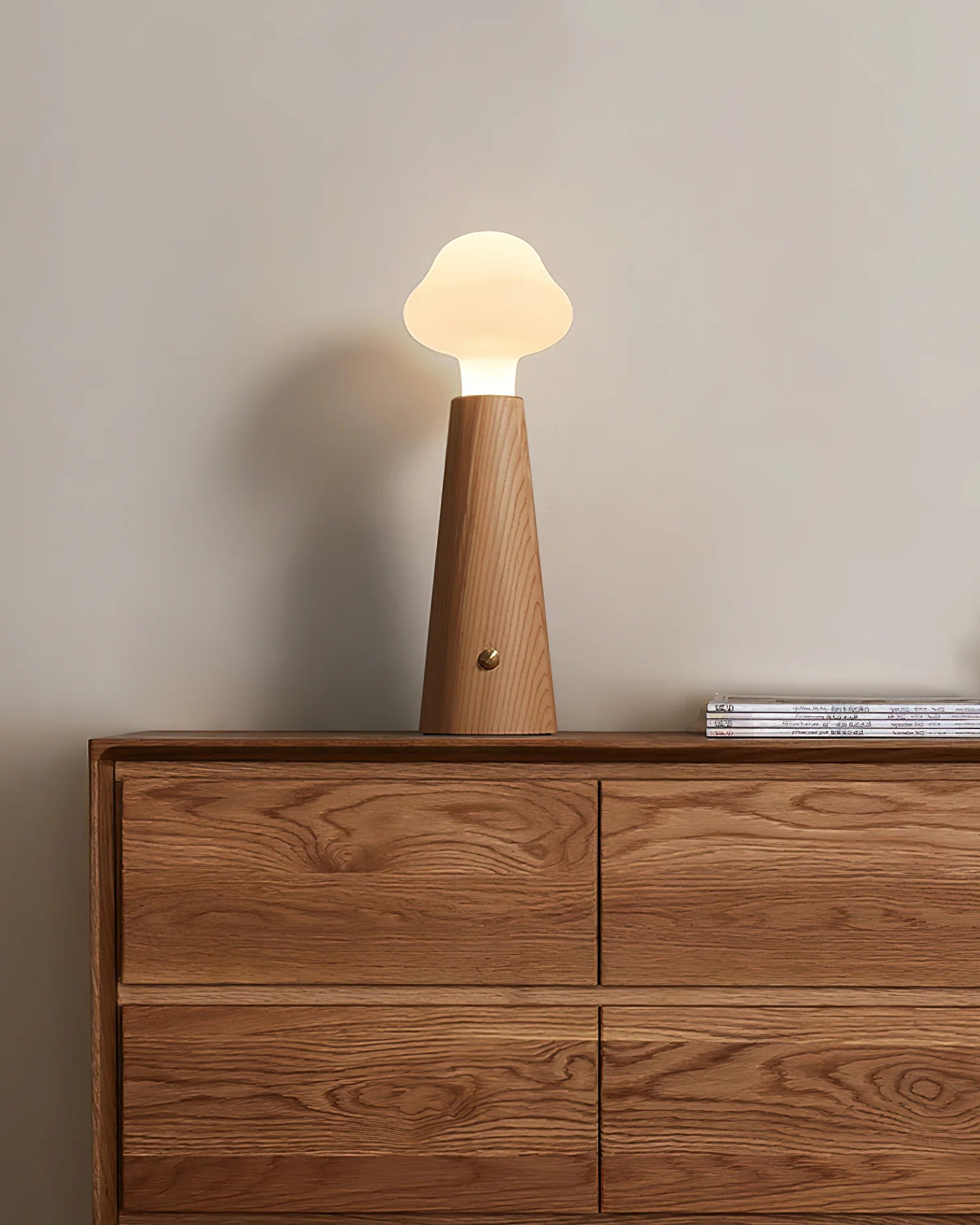 Modern LED Mousse Table Lamp - Soft Glow Bedside Night Light for Bedroom, Living Room & Office - Energy Efficient & Stylish Home Decor Lighting
