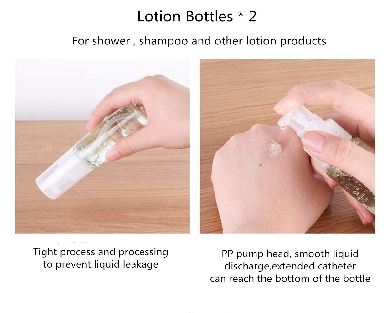 10-Piece Travel Toiletry Bottles Kit with Clear Case | Leak-Proof Cosmetic Containers for Shampoo, Lotion & Makeup | Perfect for Air Travel, Gym & Vacation Essentials