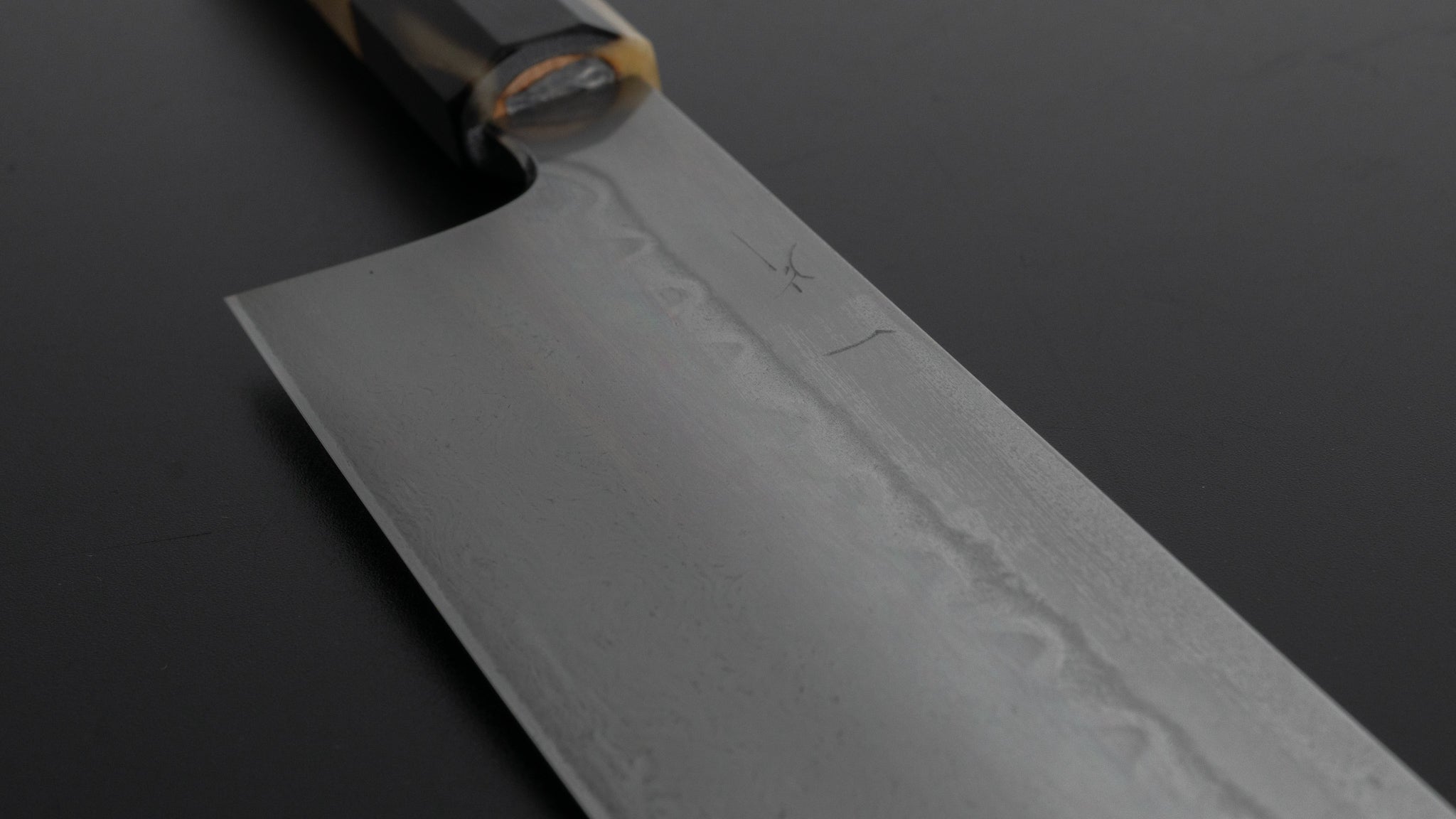 Hitohira Togashi Yohei Blue #1 Mizu Honyaki Gyuto 240mm Japanese Chef Knife - Taihei Masur Birch Handle (#031/ Saya) - Perfect for Sushi, Sashimi & Precision Cutting