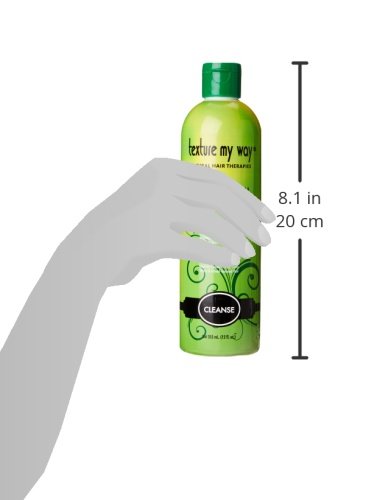 Texture My Way Hydrate & Softening Shampoo for Dry Hair - 12 oz Sulfate-Free Formula with Argan Oil - Perfect for Damaged Hair Repair & Daily Moisturizing