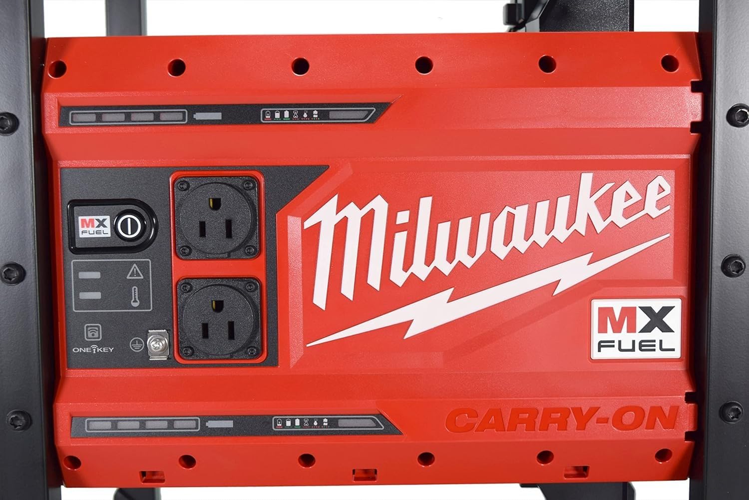 Milwaukee MXF002-2XC 3600W/1800W Portable Battery Powered Generator with 2 Batteries - Push Start, Quiet Power for Camping, RV Trips & Emergency Backup