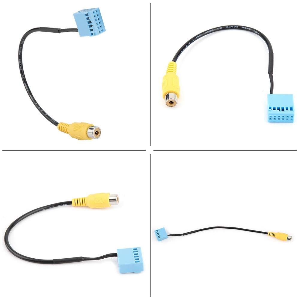 Original Rear Camera Cable, Car Rear View Camera Adapter Cable for VW Golf 5 6 MK5 MK6 B6 | Replacement Backup Camera Wiring Harness | Compatible with Volkswagen Vehicles | Perfect for DIY Installation & Car Upgrades
