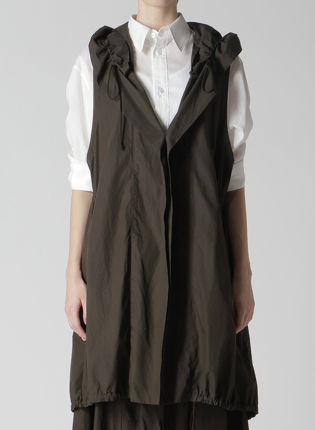 Premium Cotton Broadcloth Garment Dyed Gathered Blouson Top for Women | Casual & Boho Chic Outfits | Perfect for Layering, Office Wear & Weekend Styling