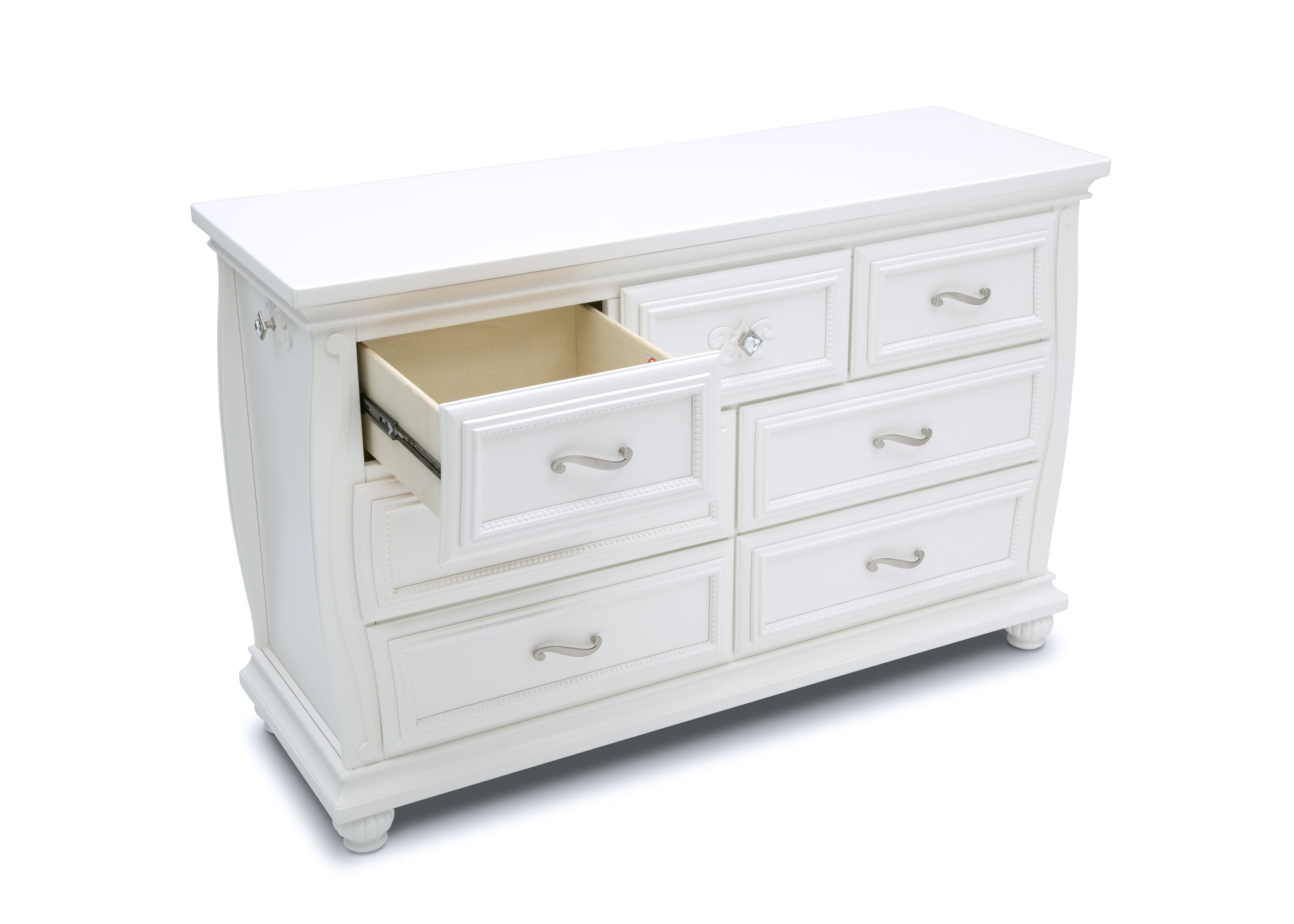 Fairytale 7-Drawer Baby Dresser with Changing Table Top - Nursery Storage Solution for Diapers, Clothes & Baby Essentials | Perfect for Newborns & Toddlers' Bedroom Organization