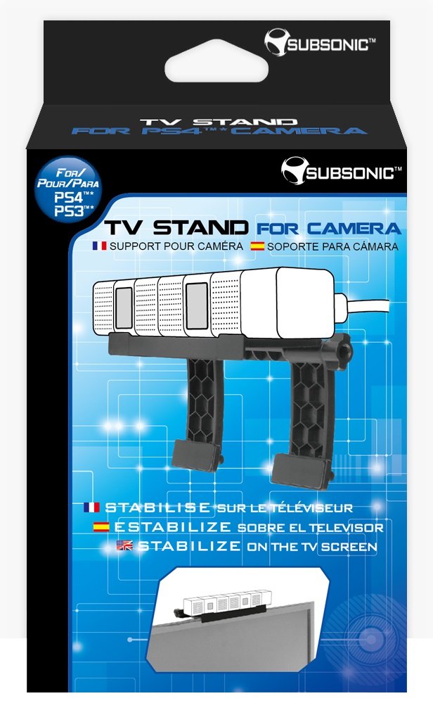 Subsonic Playstation 4 TV Stand - Premium Gaming Console Shelf with Cable Management for PS4 Slim/Pro - Perfect for Living Room & Bedroom Entertainment Setup