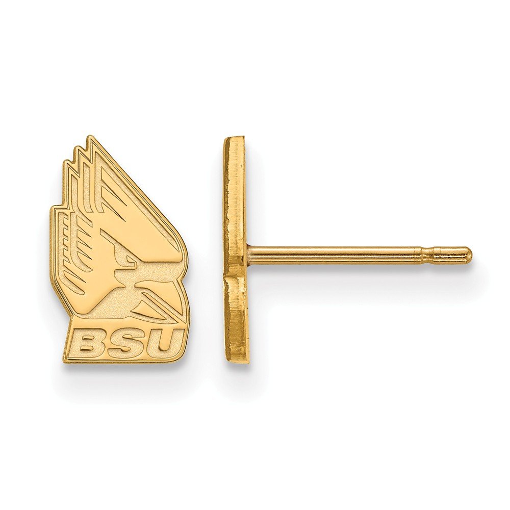 GP Ball State University XS Post Earrings - Hypoallergenic Stainless Steel Stud Earrings for Women & Girls - Perfect for School Spirit, Gifts & Everyday Wear