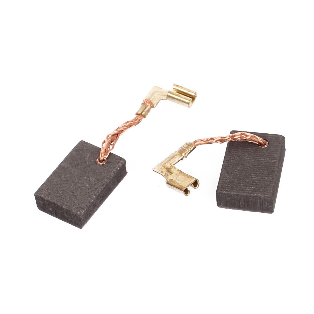 5 Pairs 34x16x11x5mm Carbon Brushes for Electric Hammer - Power Tool Replacement Parts (No Spring Included) - Ideal for Drilling, Demolition & Construction Work