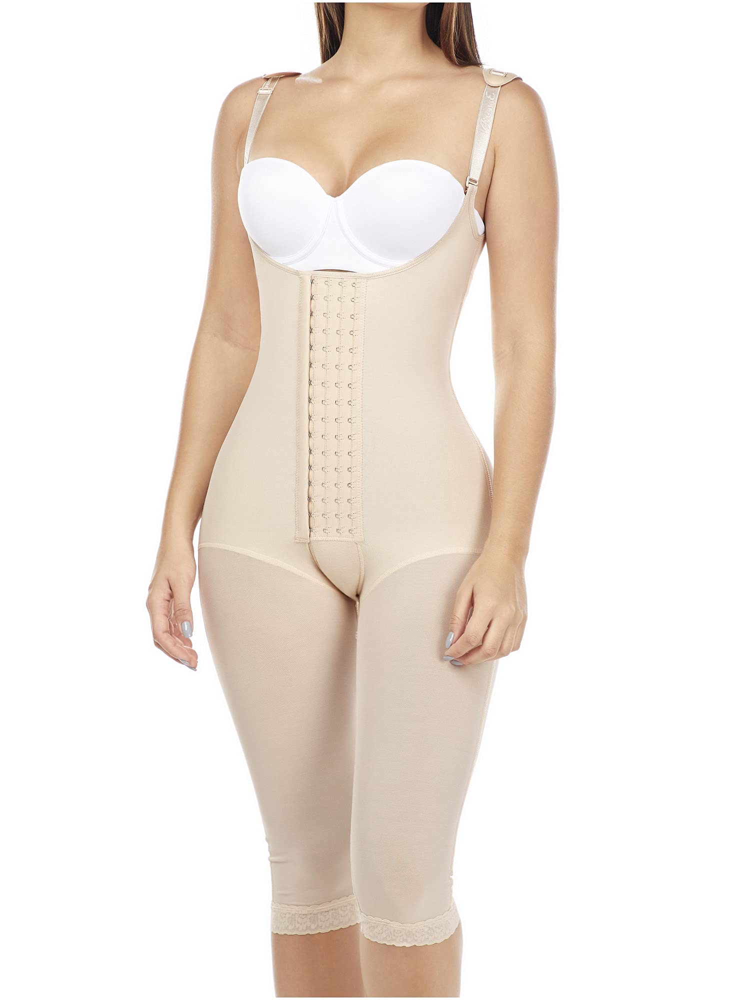 Sonryse 9152 Colombian Shapewear for Women - Post Lipo & BBL Compression Garment, Butt Lifting & Body Shaping Fajas Reductoras, Stage 2 Recovery, Beige | Perfect for Post-Surgery, Workout & Everyday Wear