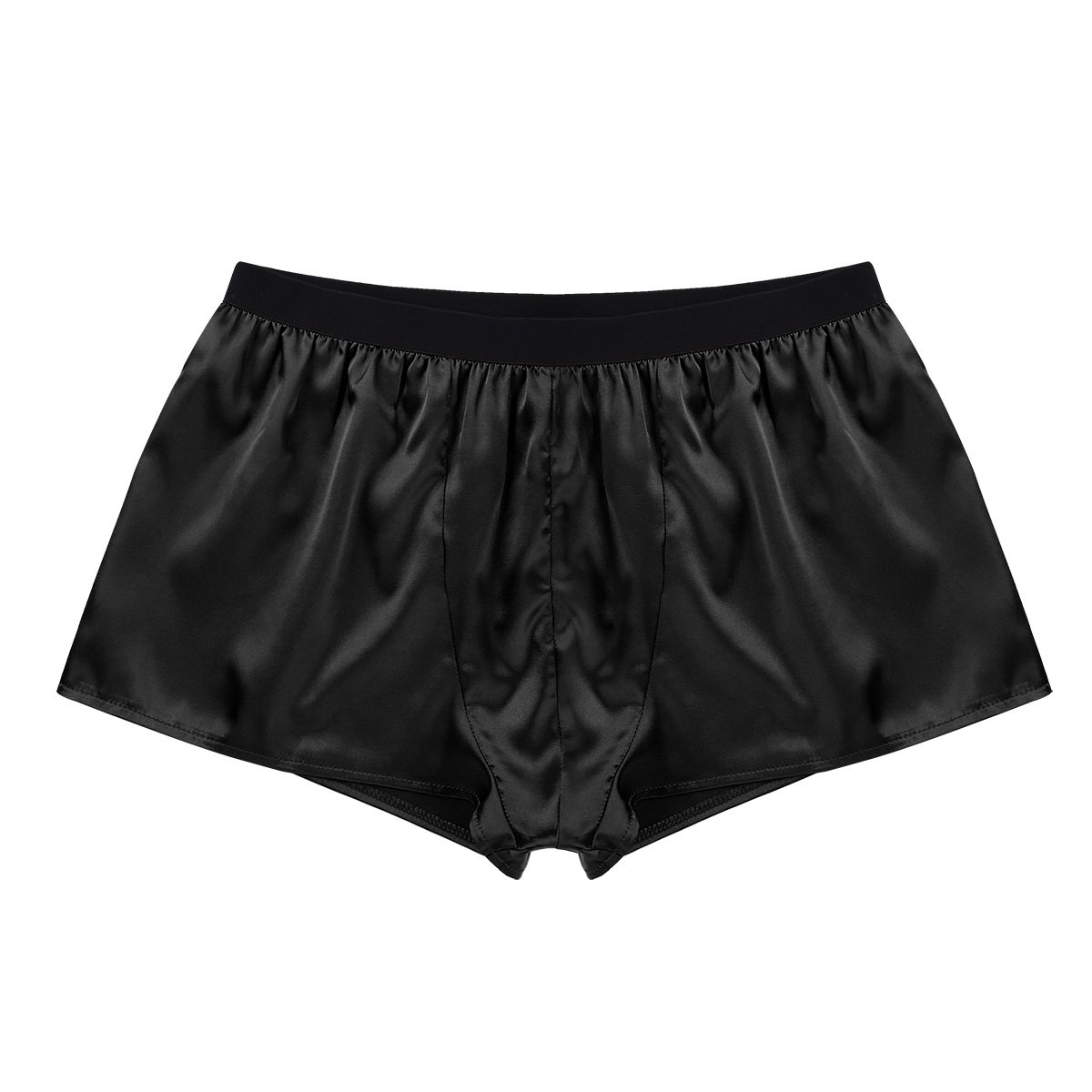 Premium Men's Silk Satin Boxer Shorts - Breathable Summer Underwear for Lounge, Gym & Swimming | Comfortable Loose Fit Trunks for Sports & Casual Wear