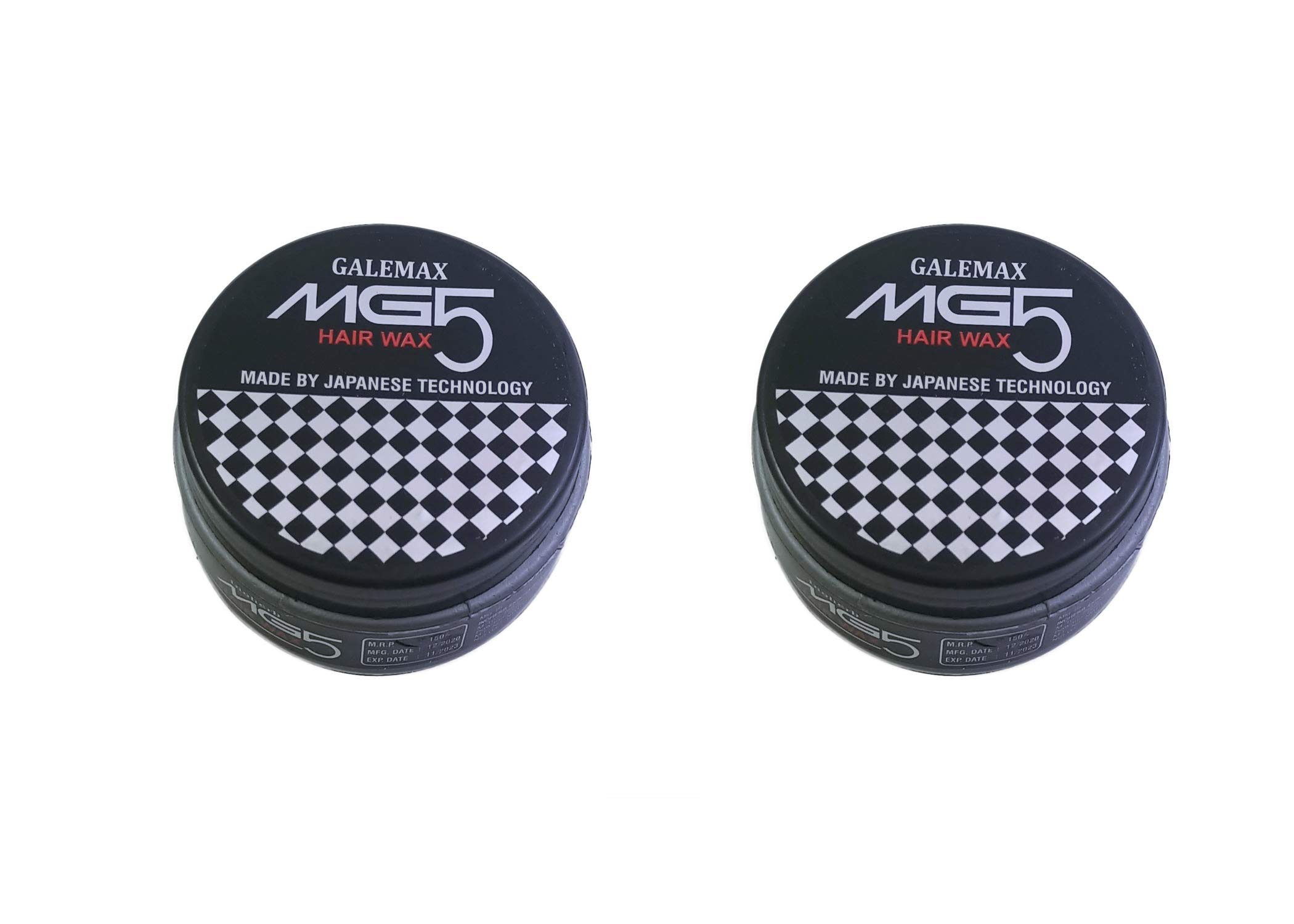 MG5 Hair Wax for Men - Japanese Technology Styling Gel (100g x 2 Pack, Total 200g) - Strong Hold for Pompadour, Spiky & Textured Hairstyles - Perfect for Daily Use & Special Occasions