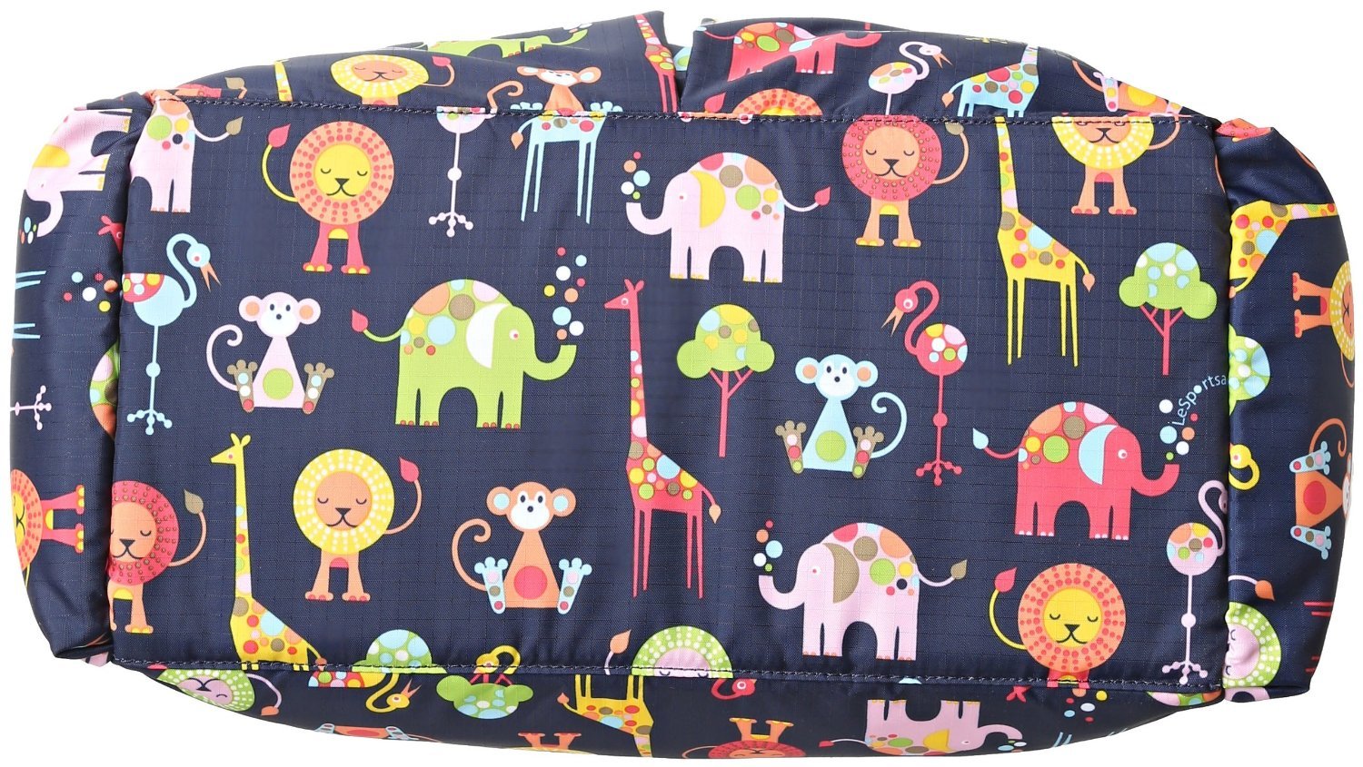 LeSportsac Ryan Baby Bag - Zoo Cute Pattern Diaper Backpack for Moms | Perfect for Daycare, Travel & On-the-Go Parenting