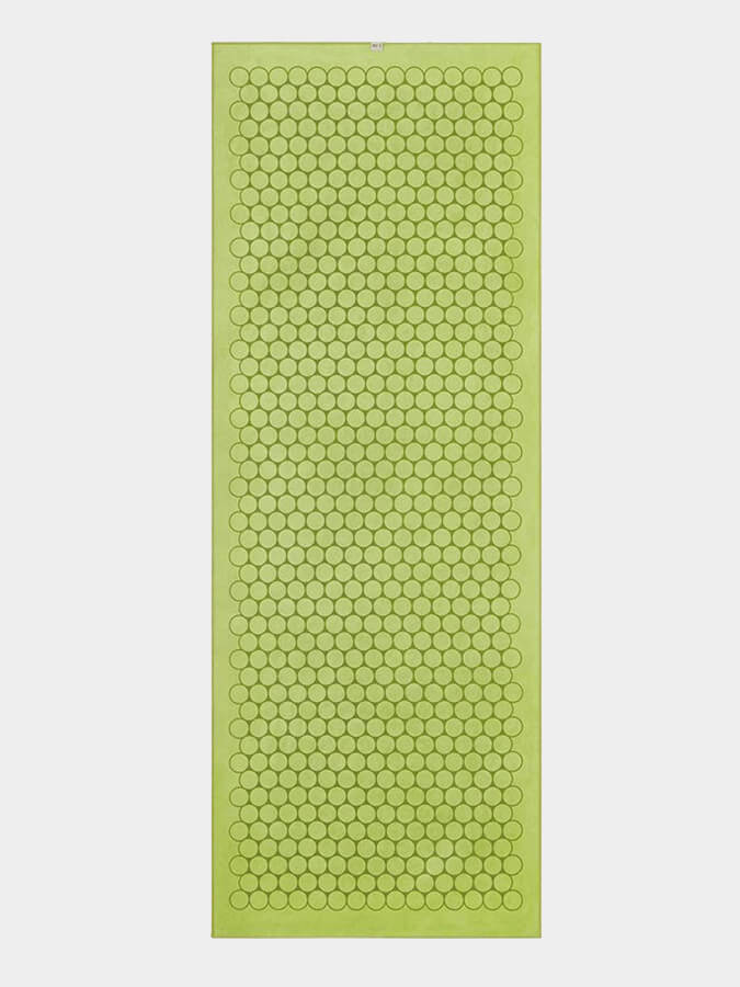 Non-Slip Agoy Gecko Touch Yoga Towel - Ultra Absorbent & Eco-Friendly for Hot Yoga, Pilates & Workouts - Perfect for Grip & Sweat Control in Studios or Home Gym