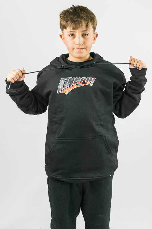 Buzo Kingpin Kids King Original 341 Black - Stylish and Comfortable Hoodie for Boys & Girls - Perfect for School, Playdates, and Outdoor Activities