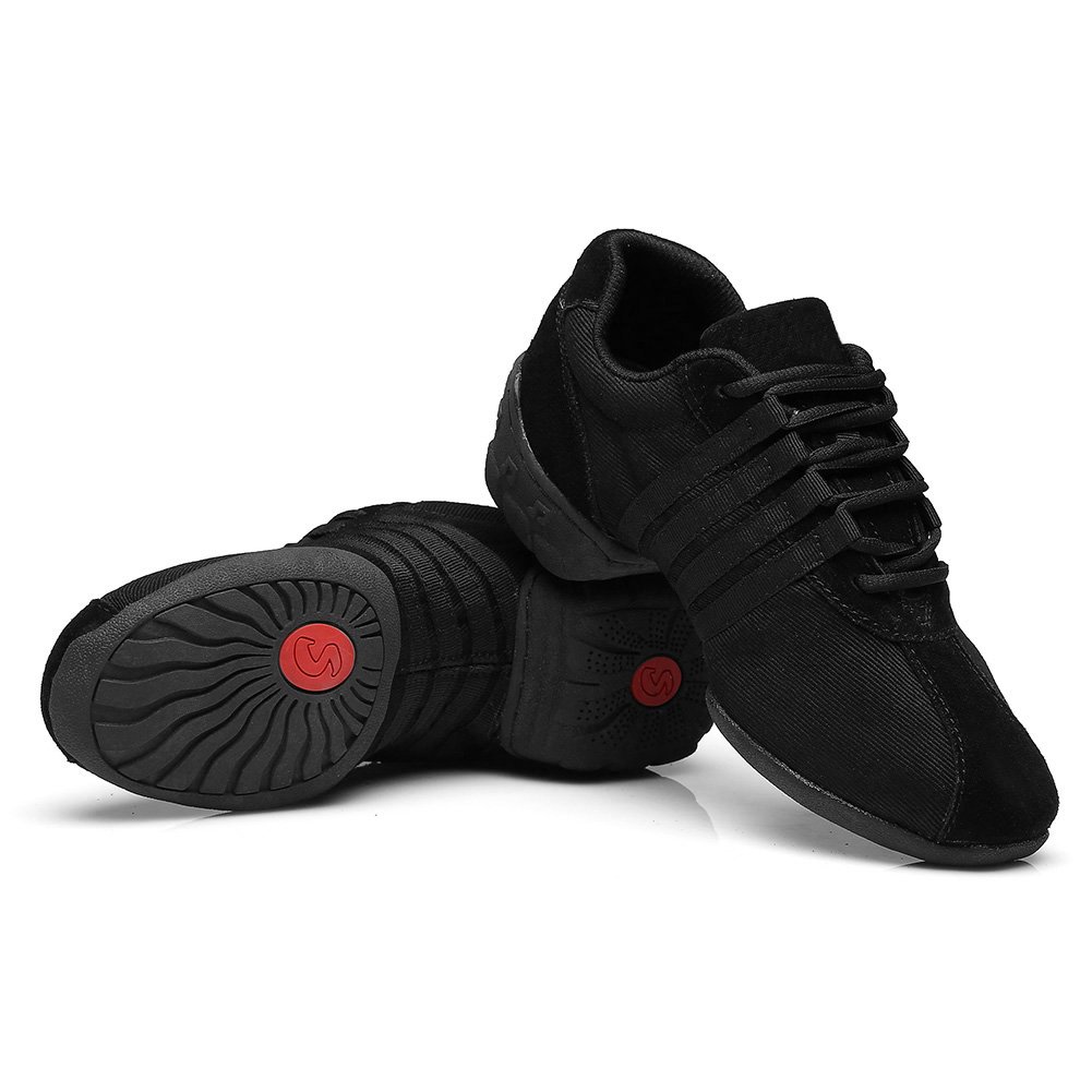 Hipposeus Women's Breathable Jazz Dance Sneakers - Lightweight Modern T01 Fitness Shoes for Dance, Workout & Gym - Perfect for Jazz, Ballet, Zumba & Aerobics Classes