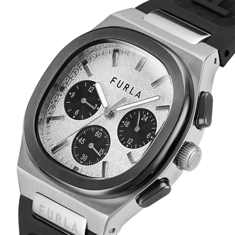 Furla WW00036003L1 Multi-Function Travel Chronograph Watch for Women - Perfect for Business Trips, Vacations & Everyday Wear