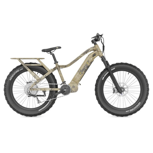 QuietKat Warrior 1000W Mid Drive Electric Bike - Powerful Off-Road E-Bike for Hunting, Camping & Trail Adventures