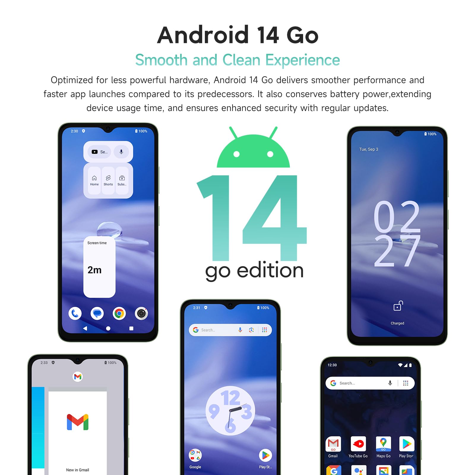 Ulefone Note 19 Unlocked Smartphone - 6.56