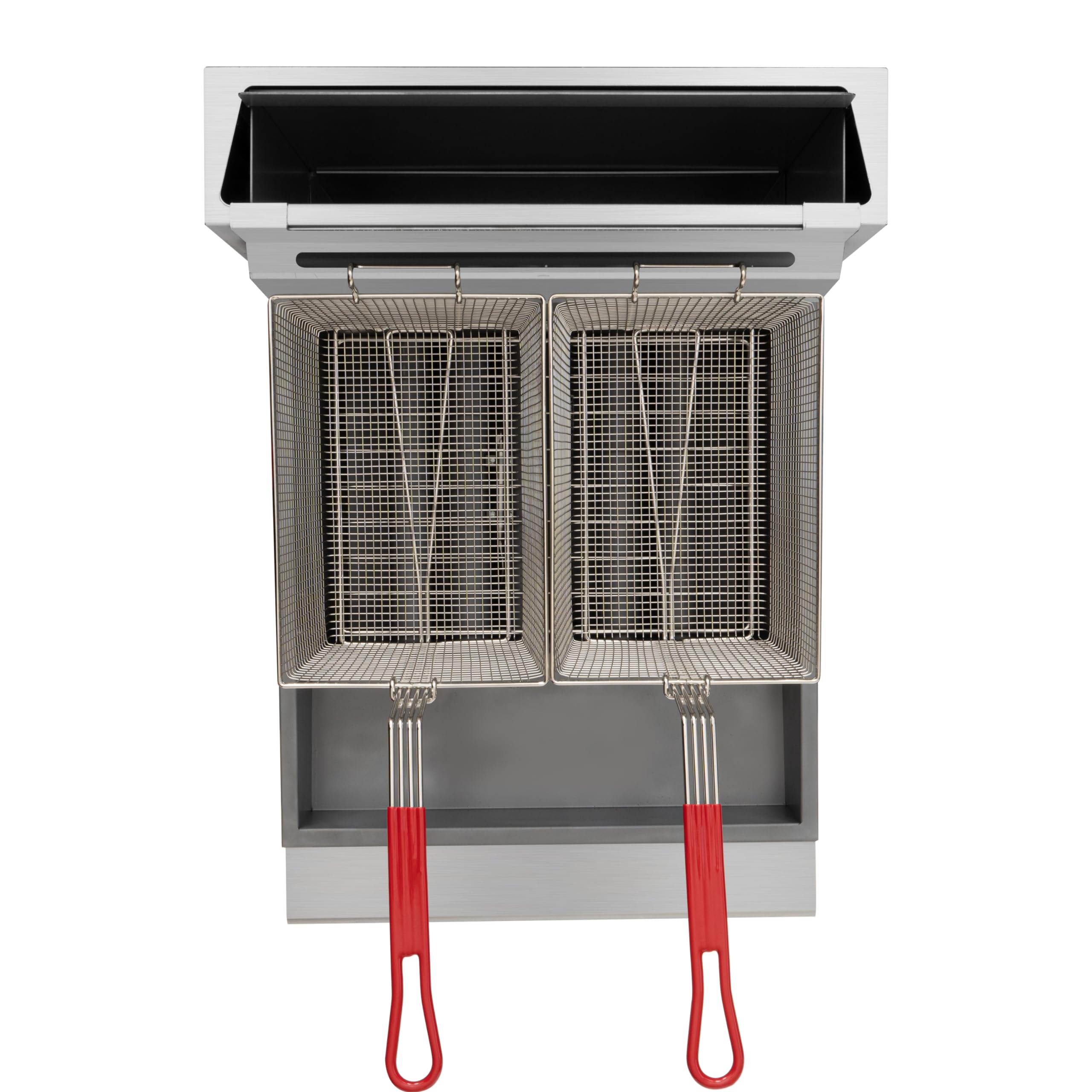 KoolMore 75 lb. Commercial Stainless Steel Natural Gas Deep Fryer - 150,000 BTU High Capacity, ETL Certified (KM-FDF75-NG) for Restaurants, Food Trucks & Catering Businesses