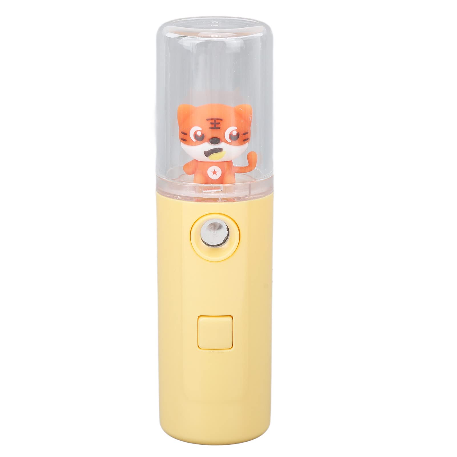 30ml USB Rechargeable Nano Facial Mister - Automatic Mini Hydrating Sprayer for Deep Moisturizing | Portable Face Mist for Daily Skincare, Travel & On-the-Go Use | Cute Yellow Design