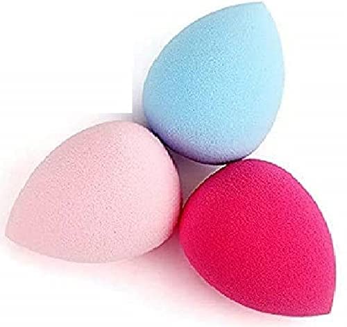 JEKANAZO 18-Color Nude Eyeshadow Palette (18g) with 4-Piece Makeup Sponge Beauty Blender Set - Perfect for Everyday Makeup, Contouring & Flawless Foundation Application