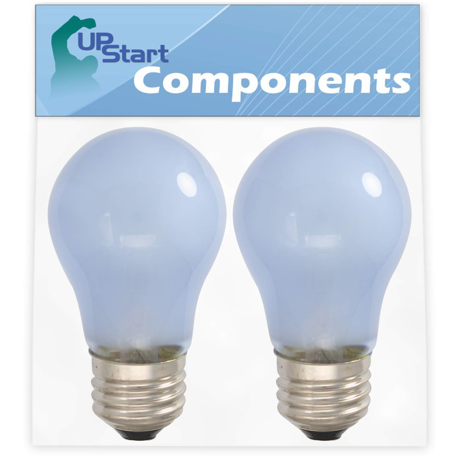 2-Pack 241555401 Refrigerator Light Bulb Replacement - Compatible with Kenmore, Sears 25374832400 & Frigidaire Refrigerators - Bright LED Light for Kitchen Appliances - Perfect for Refrigerator, Freezer & Pantry Lighting