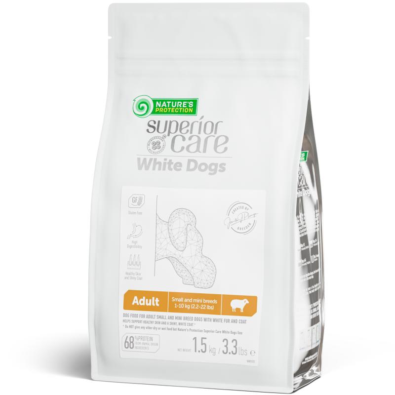Premium Lamb Formula Small & Mini Breed Dog Food for Healthy Skin & Shiny Coat - Ideal for Adult Dogs with Sensitive Skin or Light Coats - Perfect for Daily Feeding & Grooming Care