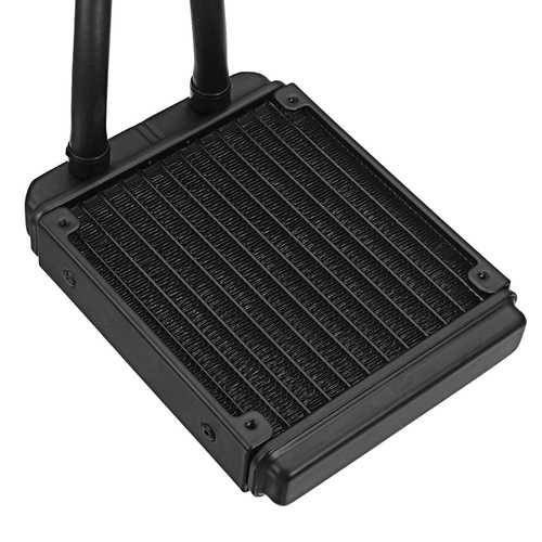 Coolman 120mm RGB All-in-One Liquid CPU Cooler - Compatible with Intel & AMD AM4 Sockets - Perfect for Gaming PCs & High-Performance Builds