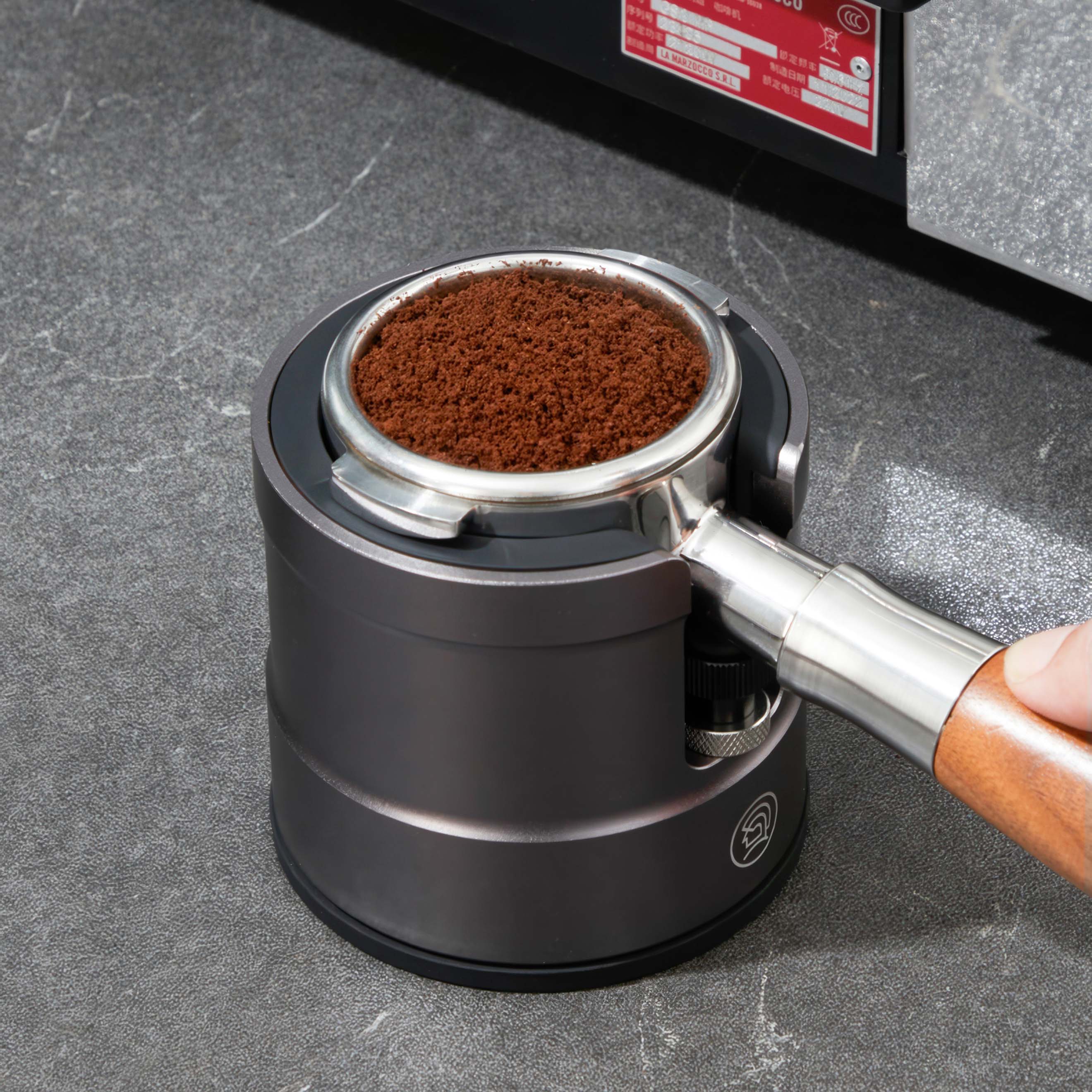 Premium Espresso Tamper Holder - Sturdy Coffee Tamping Stand for Barista & Home Brewing - Perfect for Espresso Machines & Coffee Shops