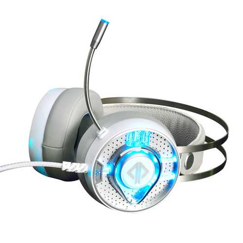 AJazz AX360 Wired Gaming Headset with 3.5mm Audio Jack & USB - Noise Canceling Mic for PC, PS4, Xbox - Perfect for Online Gaming & Video Calls