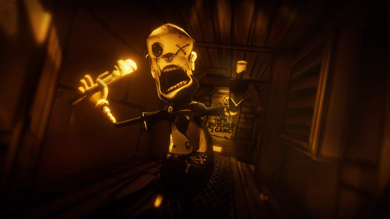 Bendy and the Ink Machine Horror Game for PS4 - PlayStation 4 Survival Adventure | Perfect for Horror Fans & Thrill Seekers