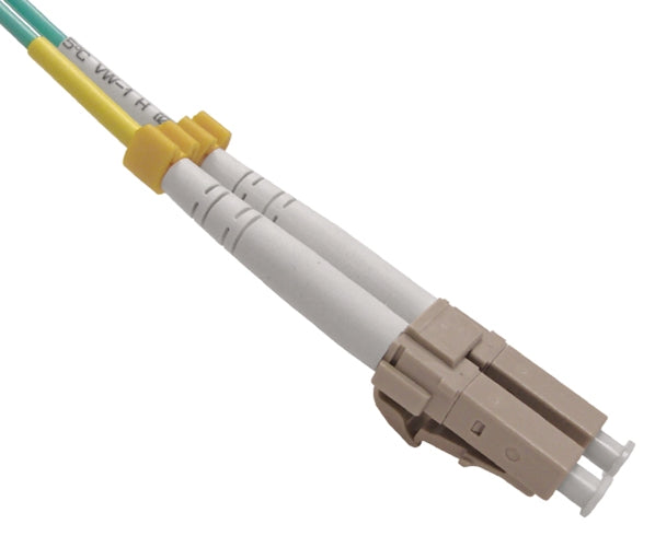 High-Speed 10G OM3 LC to SC Duplex Fiber Optic Patch Cable - 50/125 Multimode, 6m (20ft) - Perfect for Data Centers, Server Rooms & High-Performance Networking