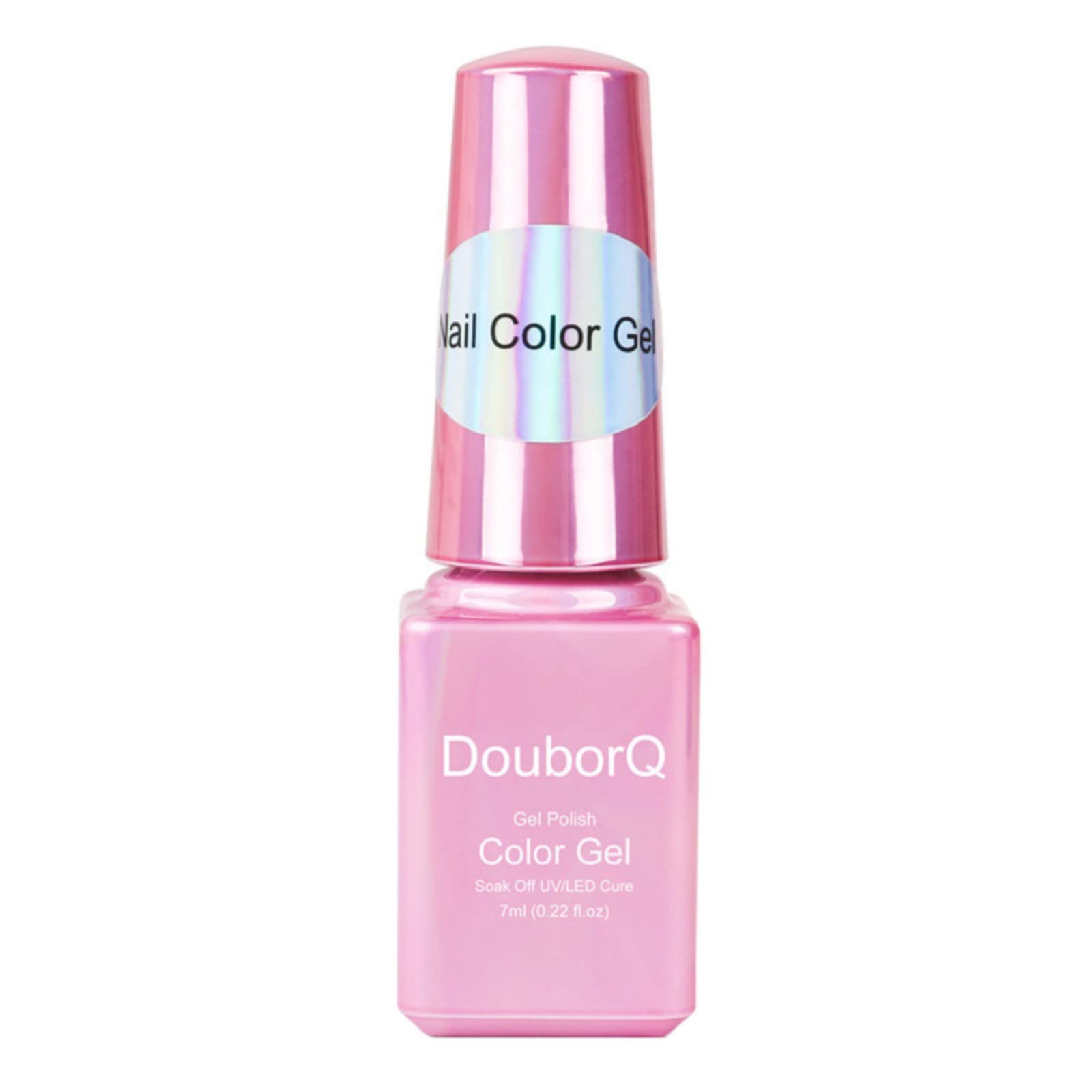 SobeiKre Universal Rainbow Cat Eye Gel Polish - Holographic Reflective Nail Gel with Diamond Glitter - 7ML Soak Off UV LED Gel for Manicures & Pedicures - Perfect for Parties, Weddings, and Special Occasions