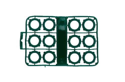 Orbit 58550N Green Vinyl Garden Hose Washer Sheet - 12 Pack for Leak-Free Watering, Irrigation & Outdoor Use