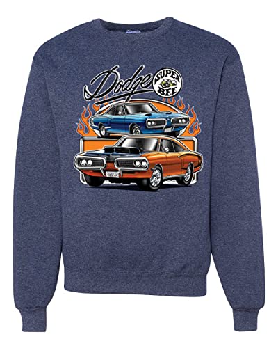 Vintage Heather Navy