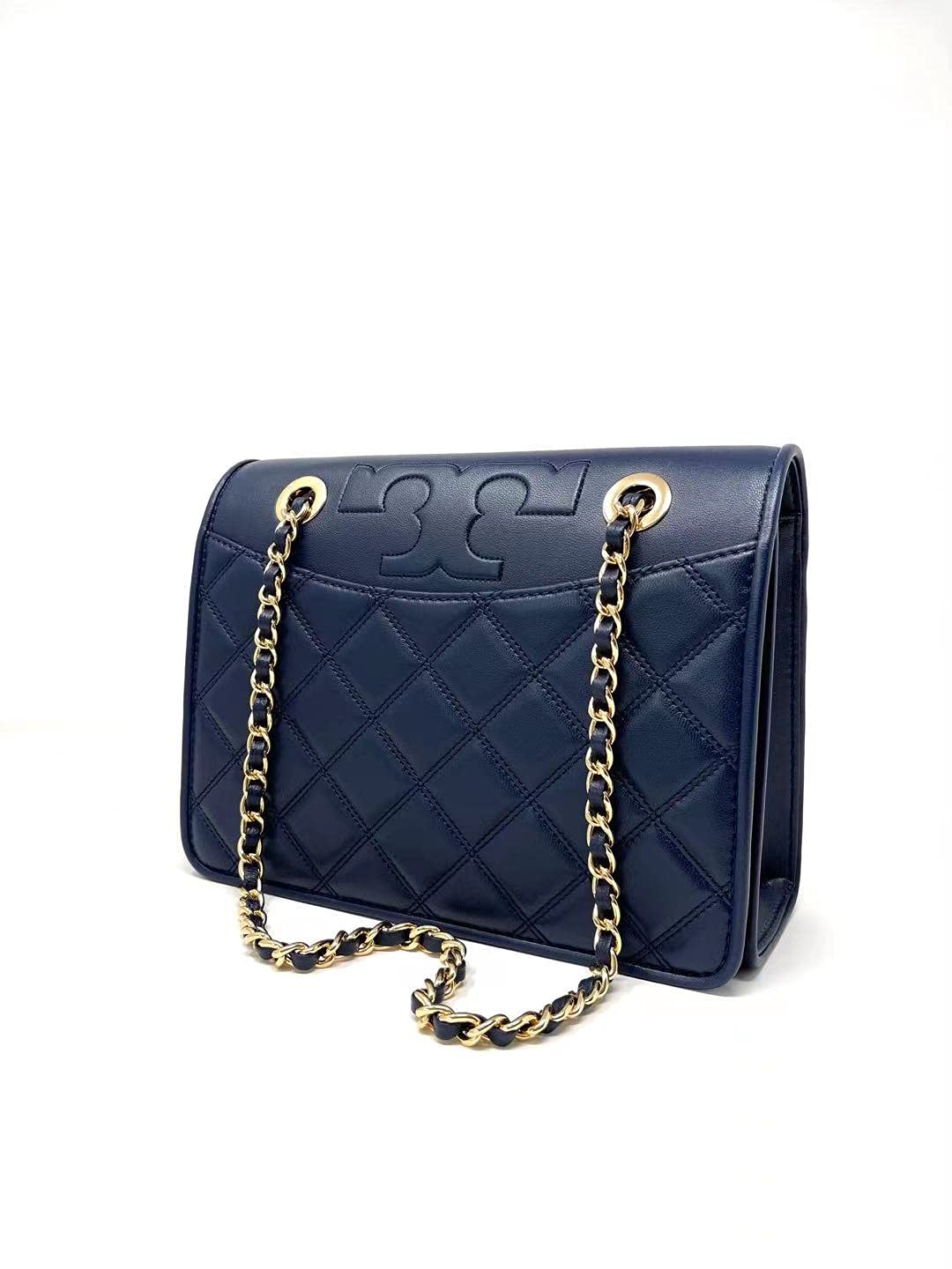 Tory Burch Savannah Convertible Shoulder Bag for Women | Genuine Leather Crossbody Purse with Adjustable Strap | Perfect for Work, Travel & Everyday Use