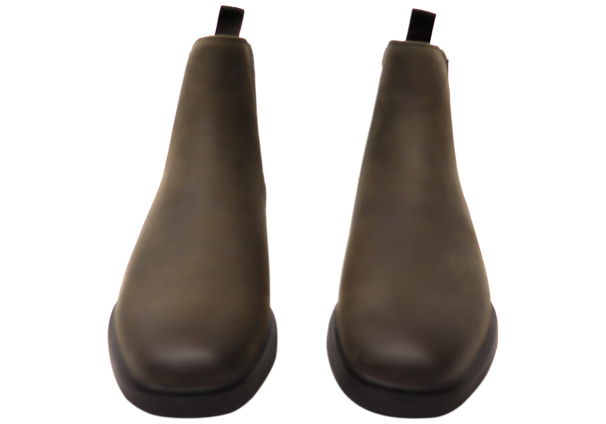 Hush Puppies Zane Men's Comfortable Wide Fit Leather Chelsea Boots - Perfect for Casual Wear, Office & Outdoor Activities