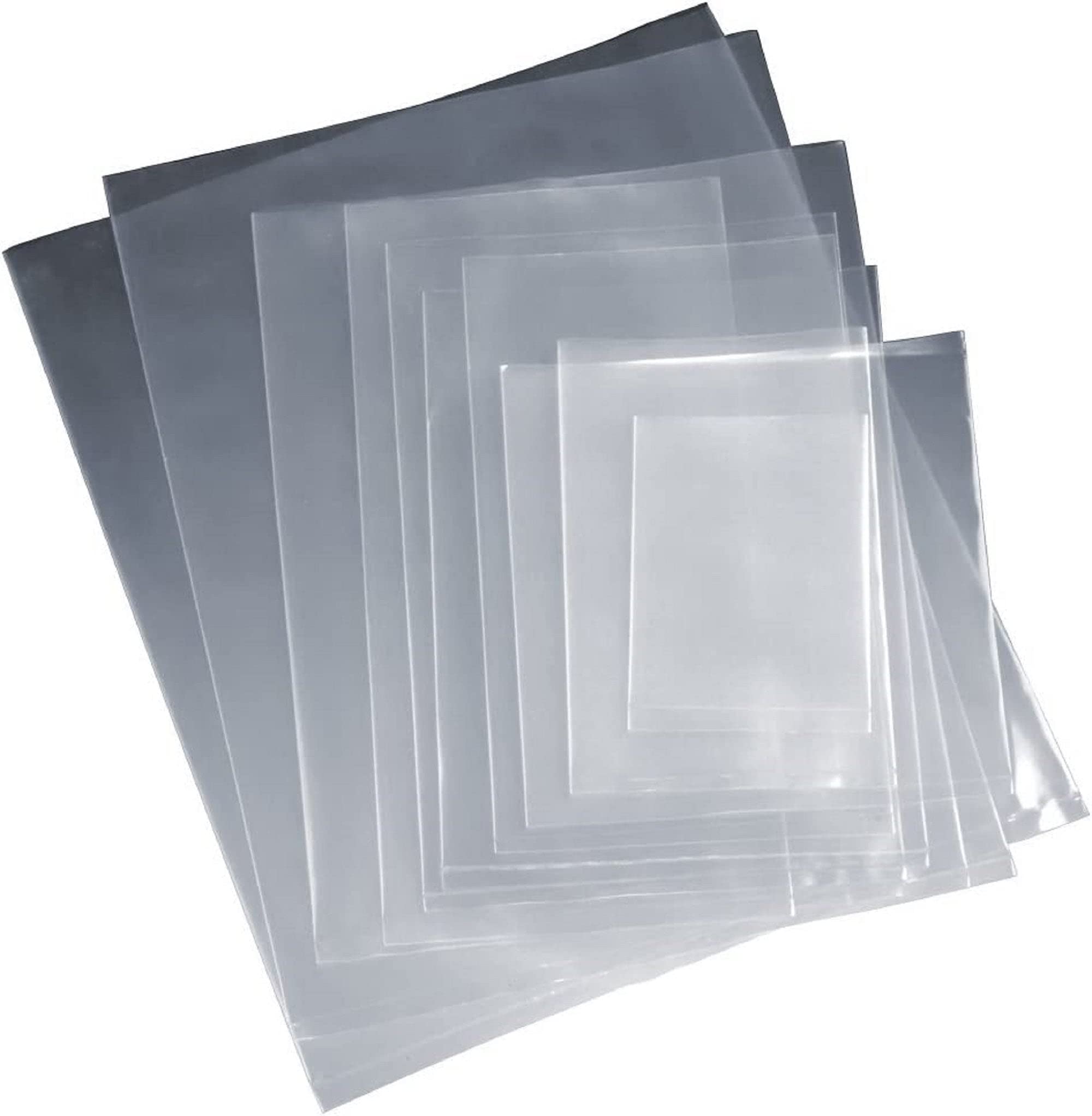 Clear Flat Poly Bags 20x30 Inches - 6Mil Thick (50 Pack) | Durable LDPE Plastic Packaging for Shipping, Storage & Retail | Resealable Open Top Design | Perfect for Crafts, Apparel, Food & Small Business Packaging