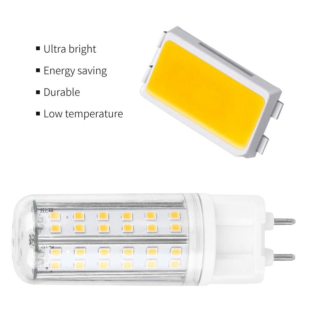 10W G12 LED Corn Bulb - Energy Efficient G12 Base LED Light Replacement for Incandescent Bulbs - Perfect for Street Lights, Warehouse & Commercial Lighting