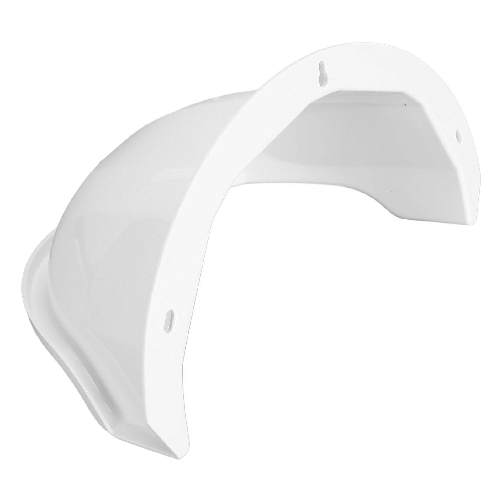 Universal Sun Rain Shade Camera Cover - Weatherproof Outdoor CCTV Camera Top Cover for Surveillance Protection - Durable White Camera Shield Roof for Home Security & Weather Protection - Perfect for Backyard, Garage & Business Surveillance Systems