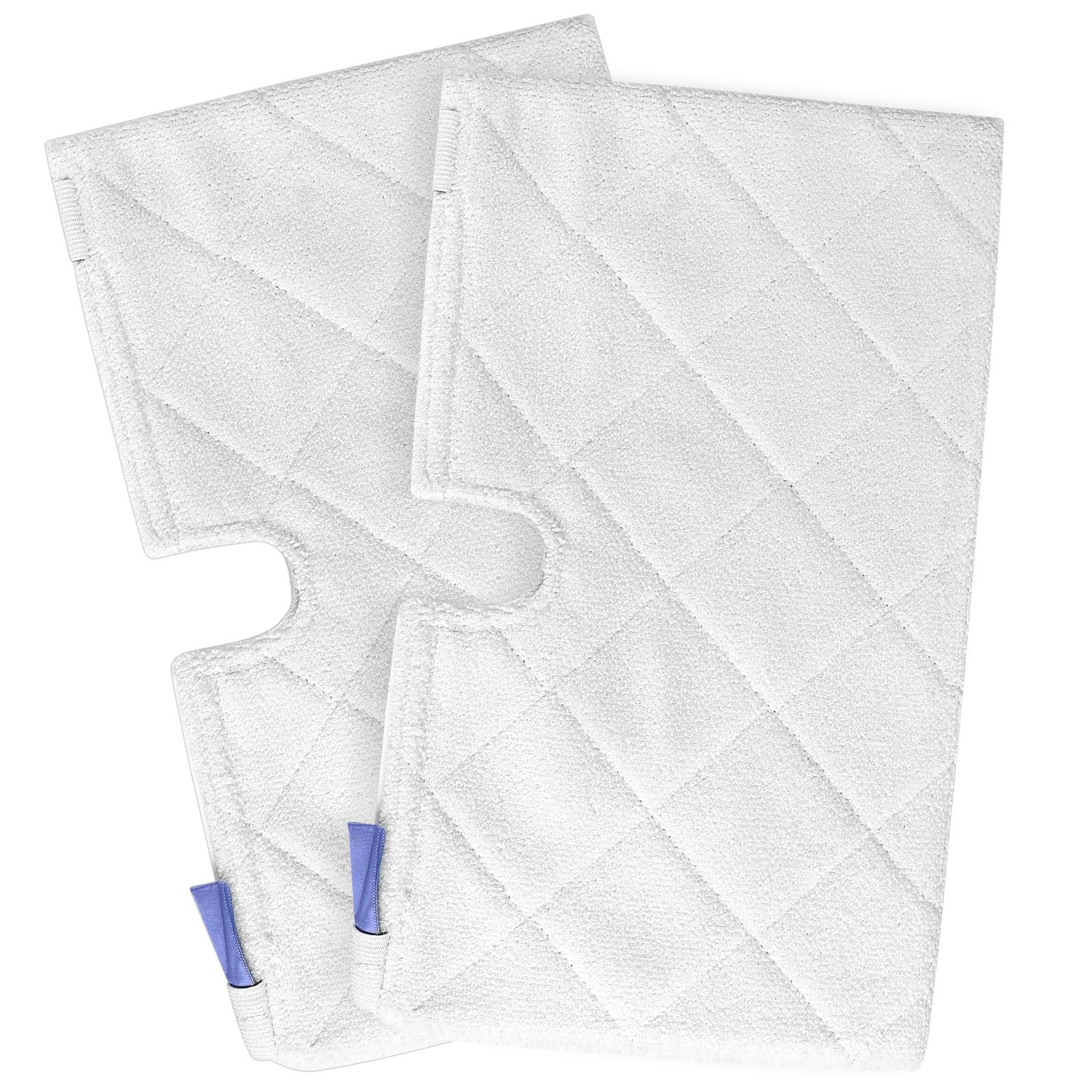 HOMEXCEL Reusable Washable Microfiber Steam Mop Pads for Shark S3500 Series (S3501/S3550/S3901/SE450/S3801CO/S3601D/S2901/S2902) - 2 Pack - Perfect for Hardwood Floors, Tile & Laminate Cleaning