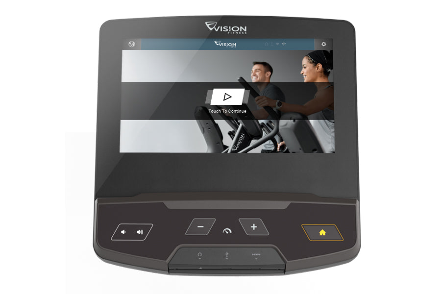 Vision S600E Elliptical Trainer - Low Impact Cardio Machine for Home Gym, Full Body Workout - Perfect for Small Spaces & Apartment Fitness