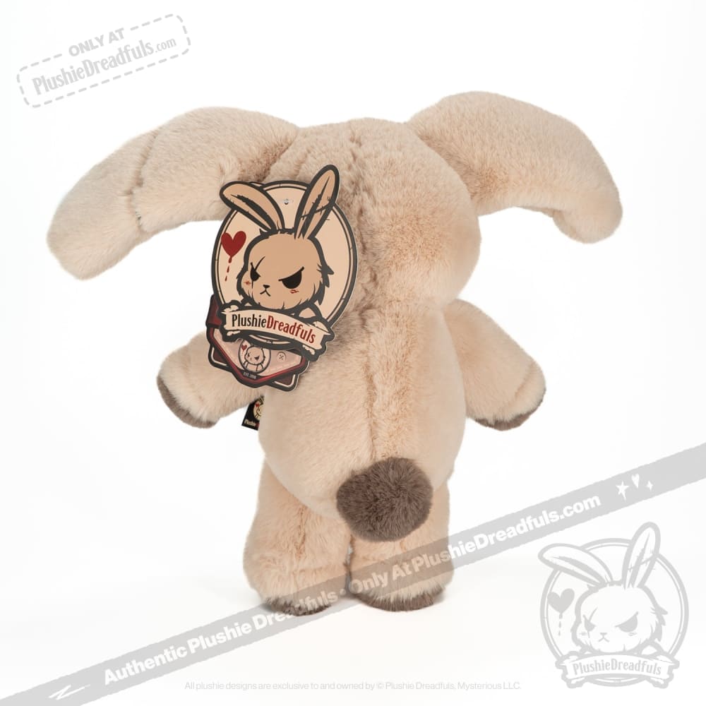 Puck Dread Rabbit Plush - Soft Stuffed Animal Toy for Kids & Collectors | Cute Bunny Plushie for Gifts, Bedroom Decor & Anxiety Relief