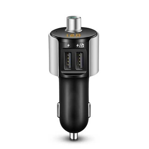 Wireless Bluetooth FM Transmitter for Car - MP3 Player, USB Car Charger & Hands-Free Calling - Perfect for Road Trips & Commuting