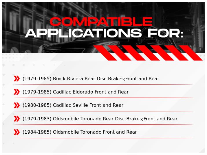 R1 Concepts Premium Front & Rear Brake Kit - Ceramic Brake Pads & Rotors with Hardware (CBC.48002.42) | High-Performance Braking for Trucks, SUVs & Sedans | Ideal for Daily Commuting & Highway Driving