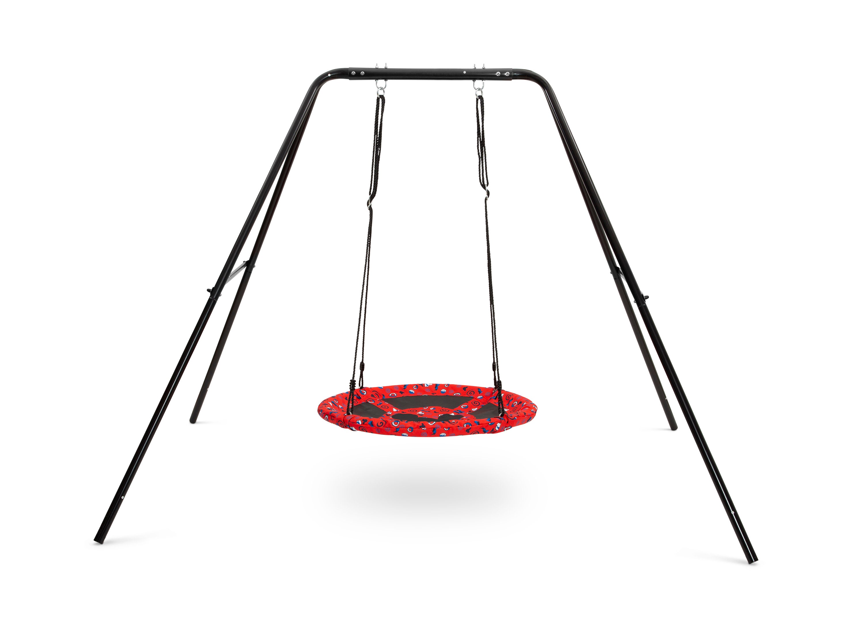 Mickey Mouse 40 Inch Saucer Swing for Kids - Outdoor Play Equipment for Backyard, Park, and Playground Fun