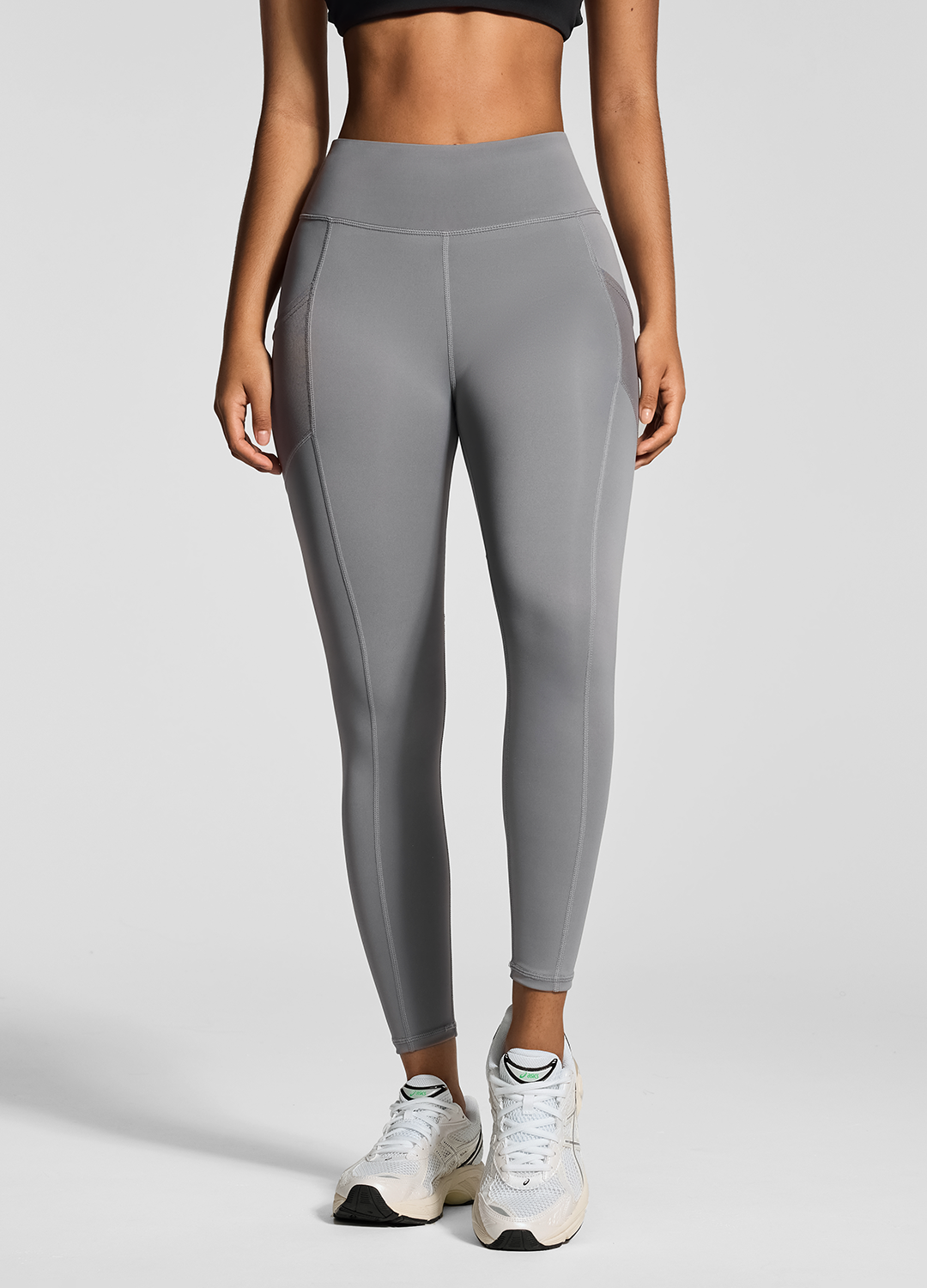 High Waist Sculpting Yoga Leggings with Pockets - Tummy Control Workout Pants for Women | Perfect for Gym, Running & Everyday Wear