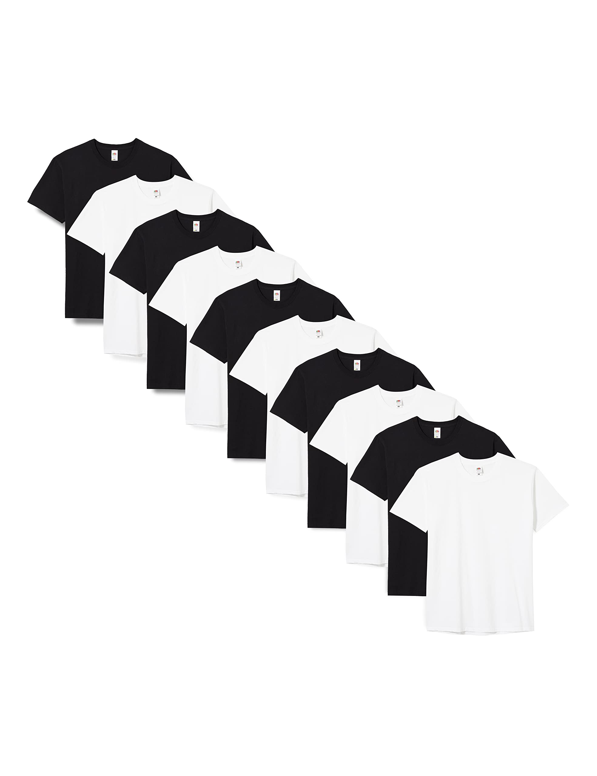 Fruit of the Loom Men's Baseball Classic Short Sleeve T-Shirt - Comfortable Cotton Tee for Casual Wear, Sports & Everyday Outfits